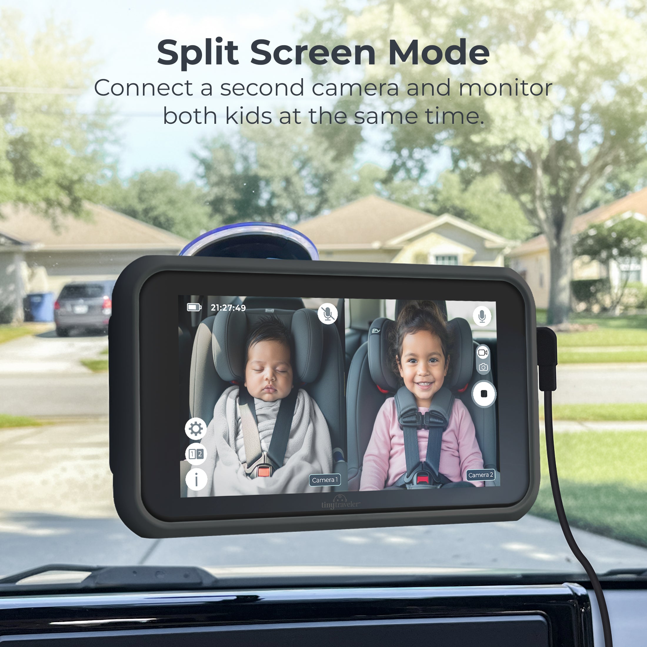 Tiny Traveler | On the Go Baby Car Monitor