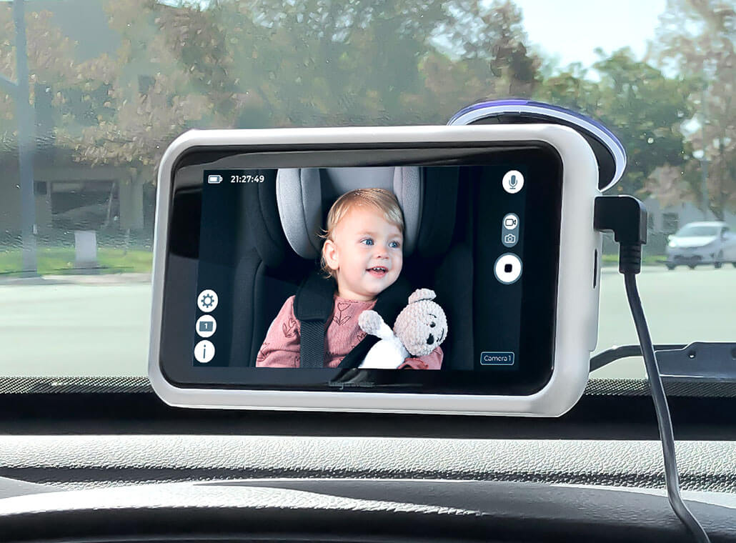 Car seat camera store app