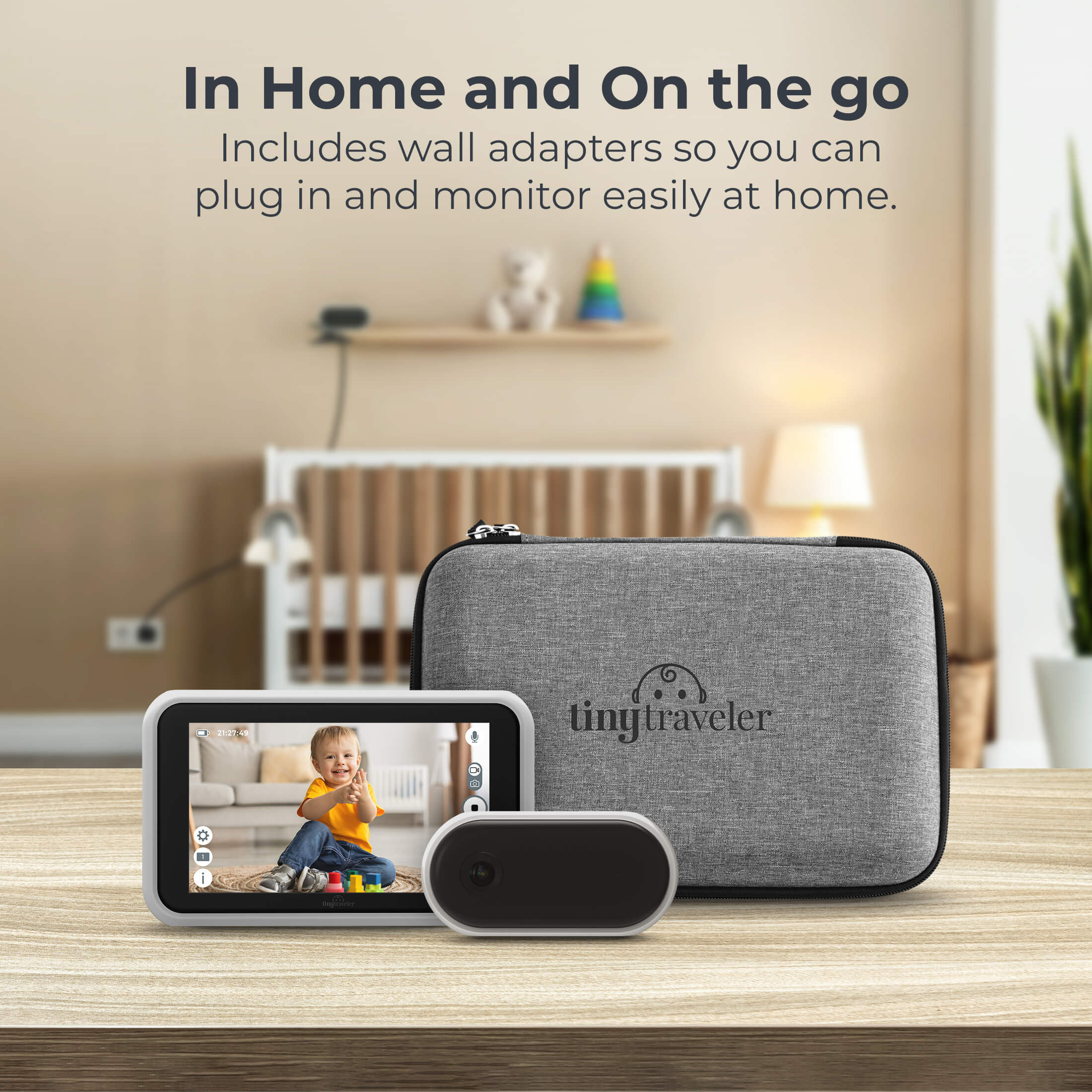 クレアトラベラー Tiny Traveler | On the Go Baby Car Monitor