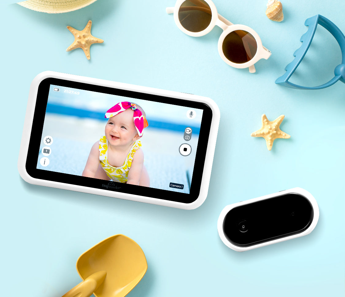 Tiny Traveler Baby Monitors and HD Cameras for Car, Travel & Home